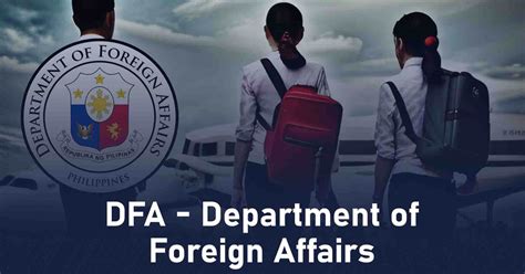 dfa bgc|The Department of Foreign Affairs .